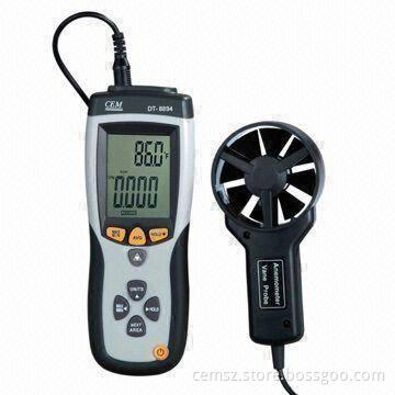 CFM/CMM Thermo-Anemometer with Battery Life of 100 Hours